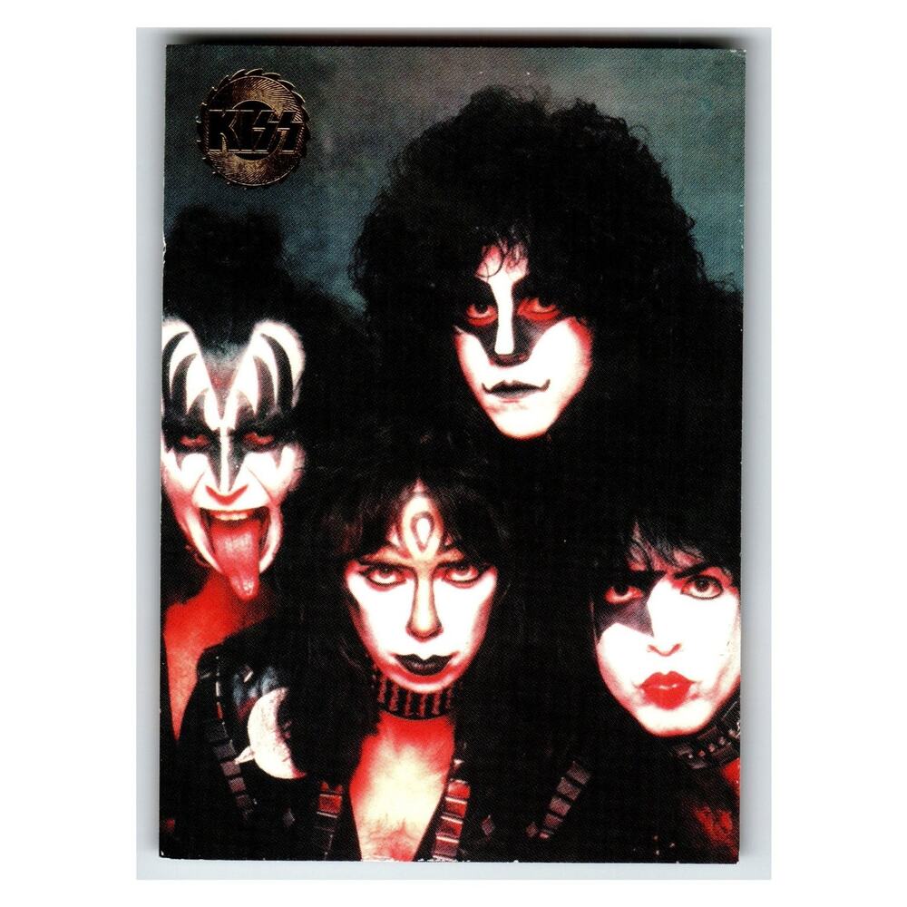 KISS Band 1997 Kisstory KISS Catalog Cornerstone 66 Music Card